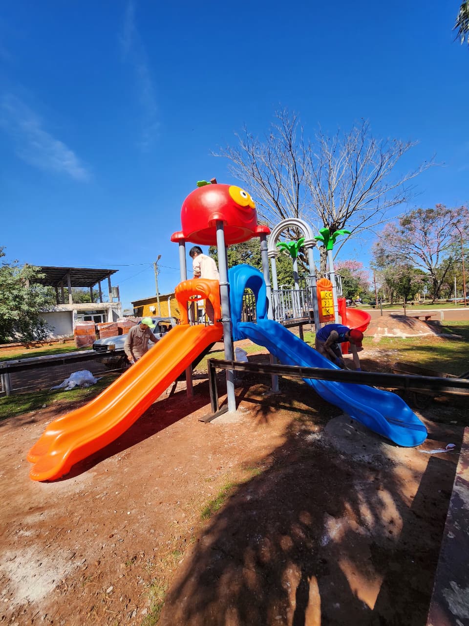 Personal en obra pública